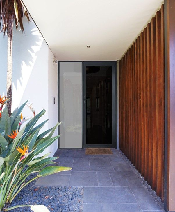 Stylish Screen Door with PrivacyGuard Mesh Security Screen High-quality screen door featuring a PrivacyGuard mesh security screen, designed for privacy, protection, and aesthetic appeal.